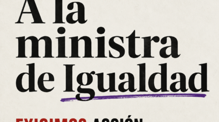 Carta abierta a Doña Ana Redondo García, ministra de Igualdad